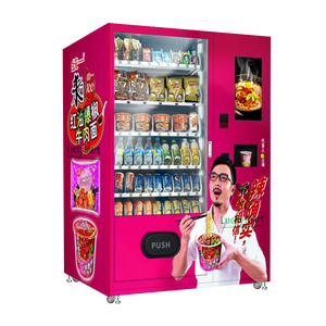 instant cup noodles vending machine with hot water